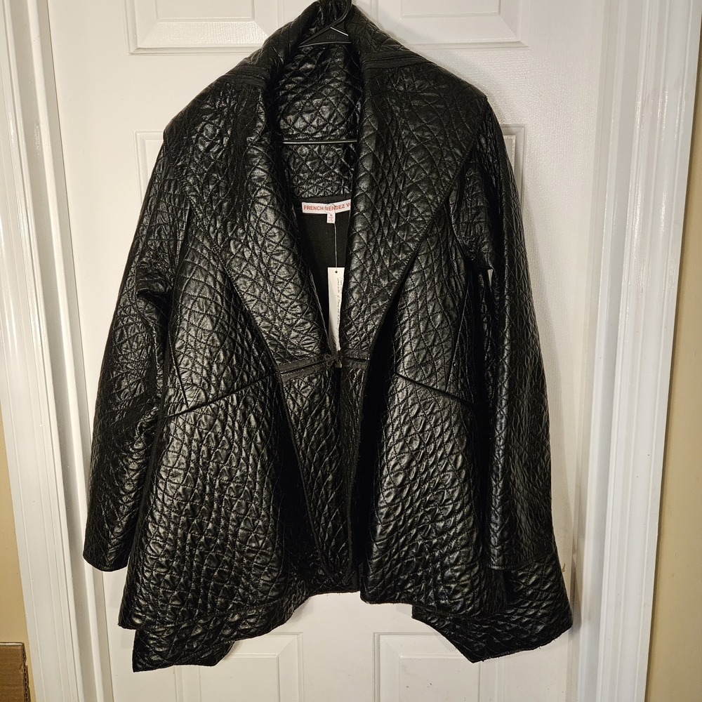 Luxurious Black Quilted Jacket